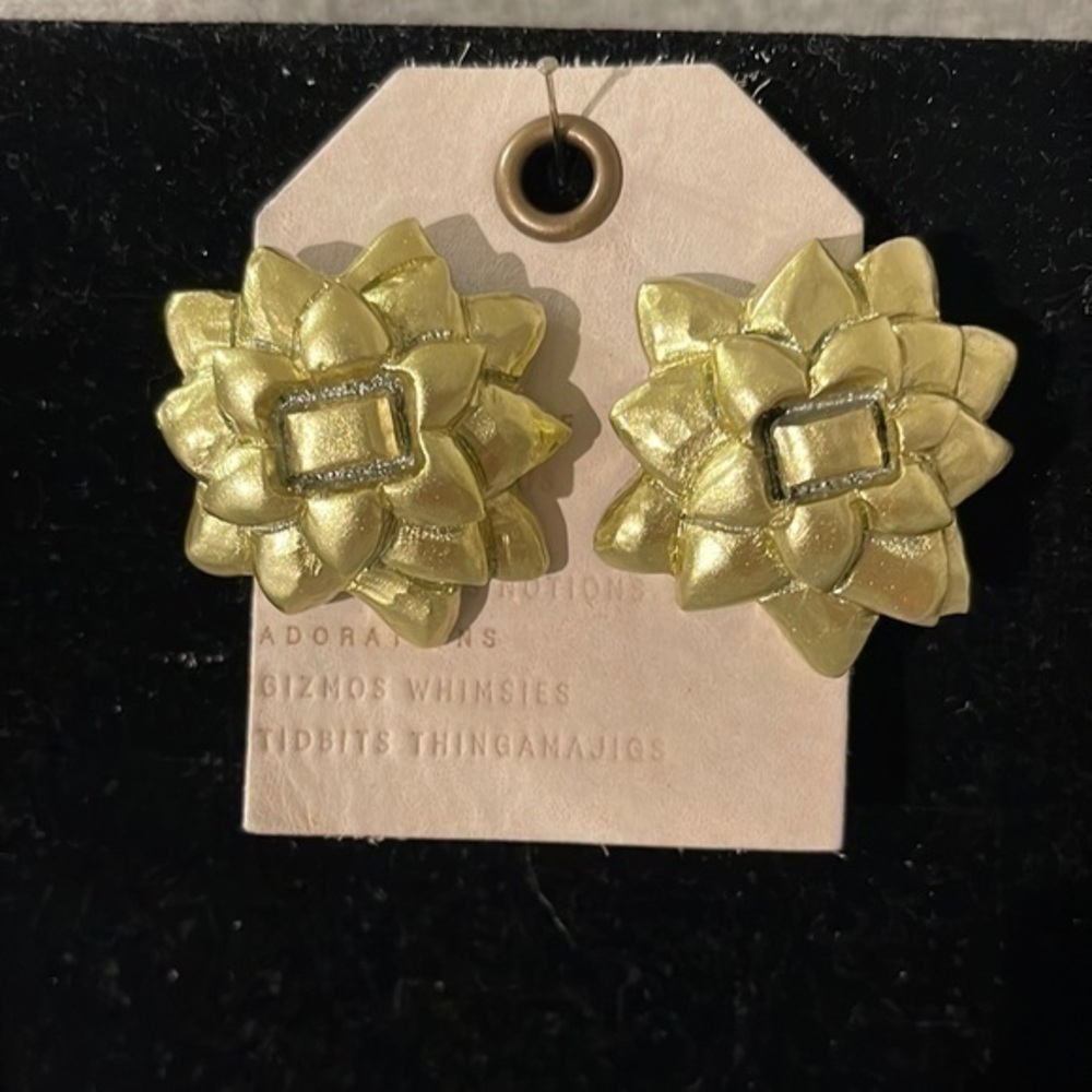 Anthropologie Sunshine Tienda Gift Stud Earrings. NWT
